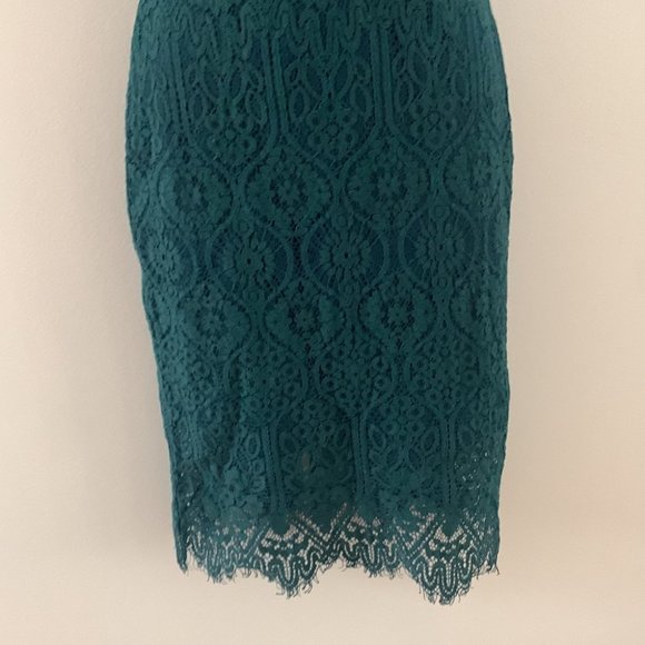 Lulus Remarkable Forest Green Lace Dress - Picture 6 of 10